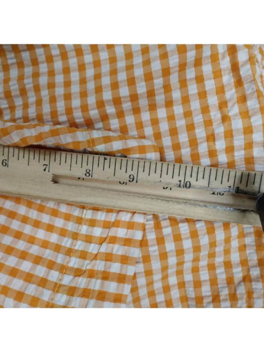 Robert Graham Mens Shorts 40 Orange Plaid Forgione Seersucker Side Adjusters NEW